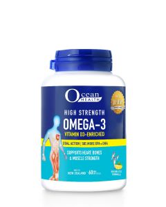 HIGH STRENGTH OMEGA-3 VITAMIN D3-ENRICHED (FISH OIL)