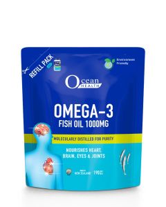 OMEGA-3 FISH OIL 1000MG REFILL PACK